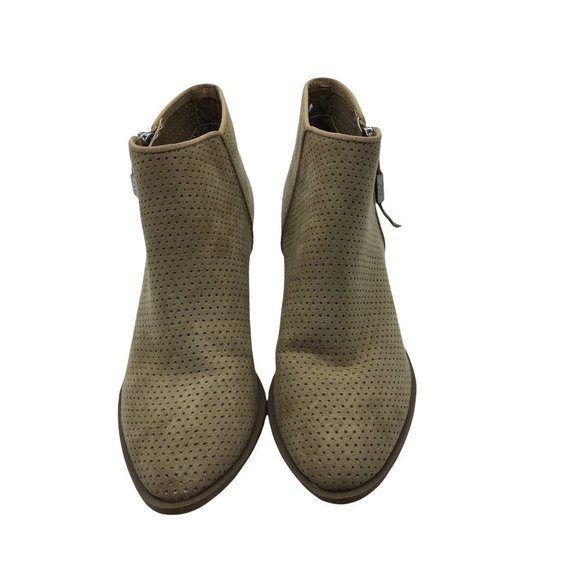 Sam Edelman Hunter 2 Ankle Booties Women Sz 6 Western Dress Tan Taupe Circus - Picture 4 of 7